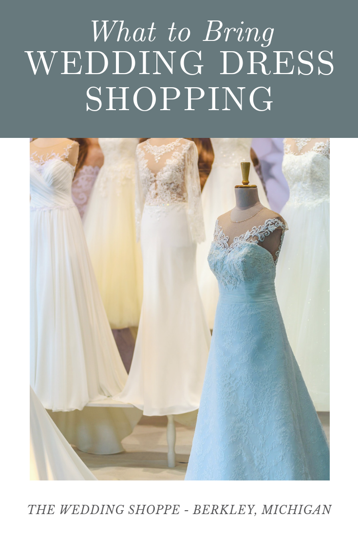 What to Bring Wedding Dress Shopping