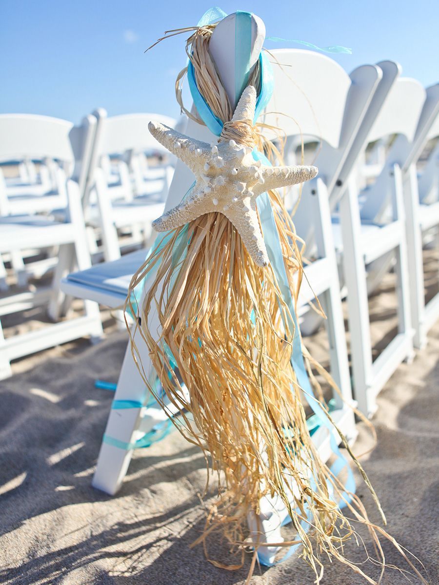 beach wedding decor