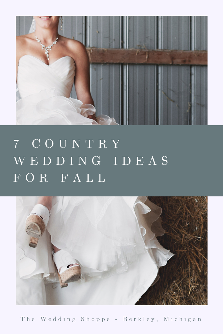 7 Country Wedding Ideas for Fall
