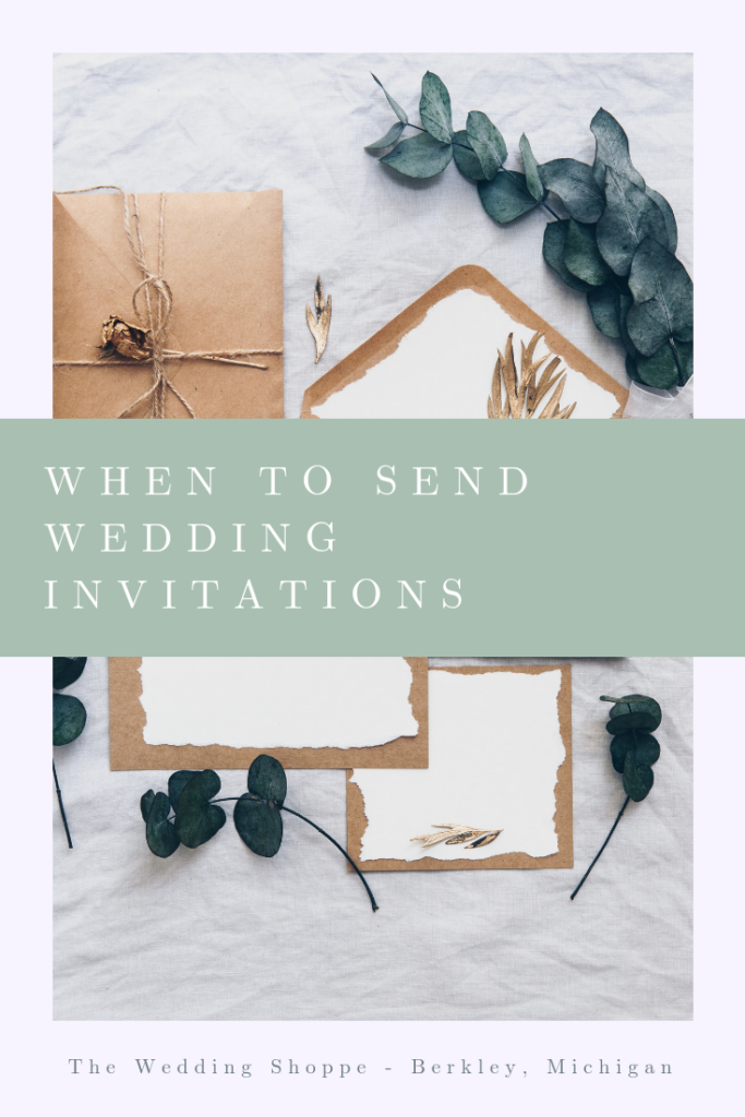 When to Send Wedding Invitations | The Wedding Shoppe