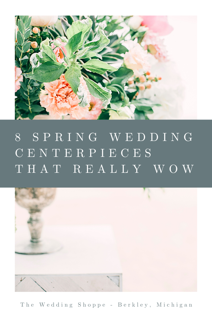 Spring Wedding Centerpieces That Stand Out