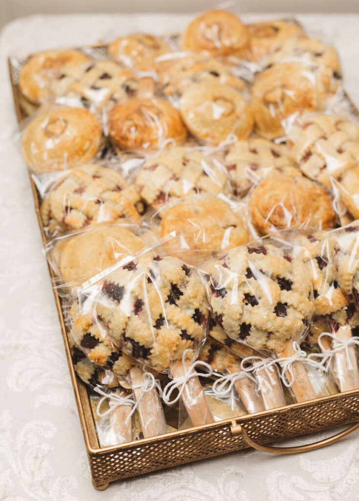 individually wrapped baked goods