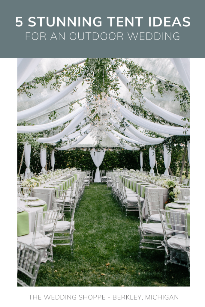 beautiful wedding tent ideas