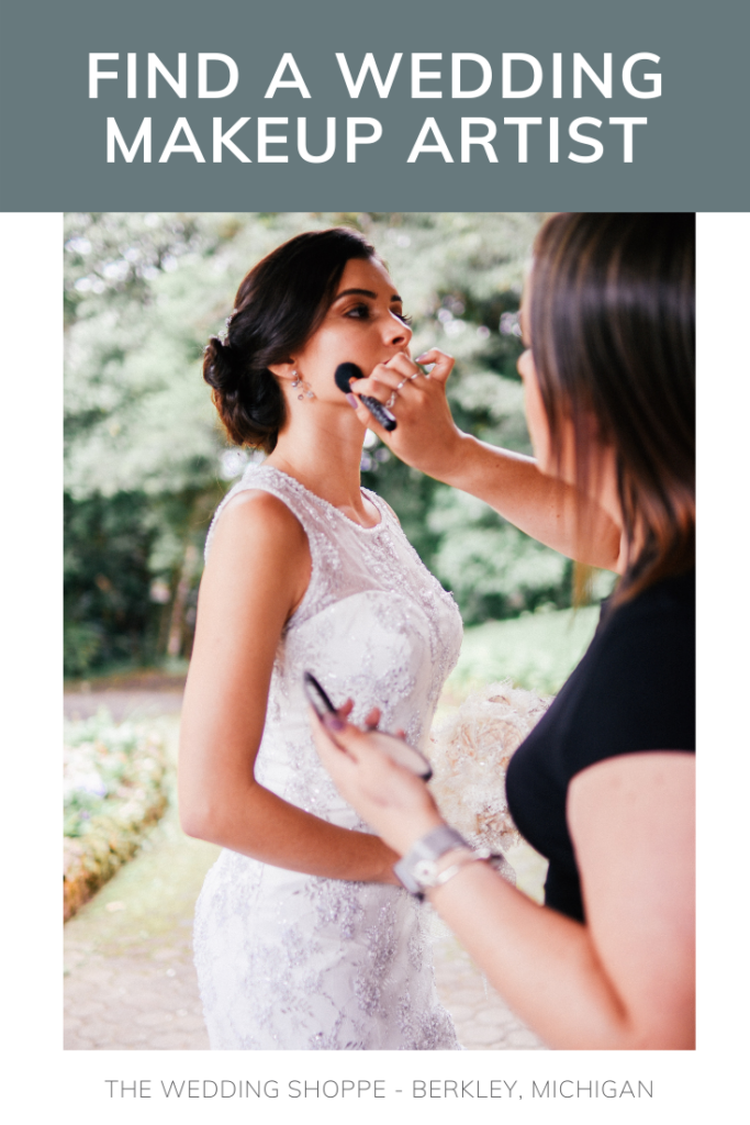 how to find a makeup artist for your wedding