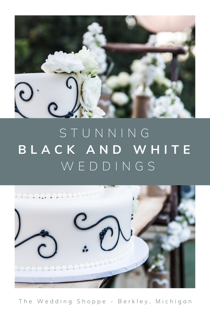 black and white wedding ideas