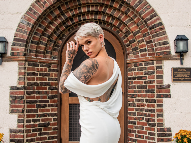 Wedding Dresses for Brides with tattoos