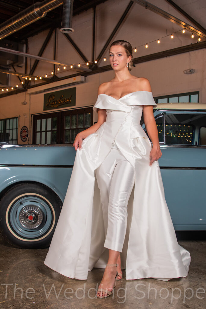 pants for bride gown