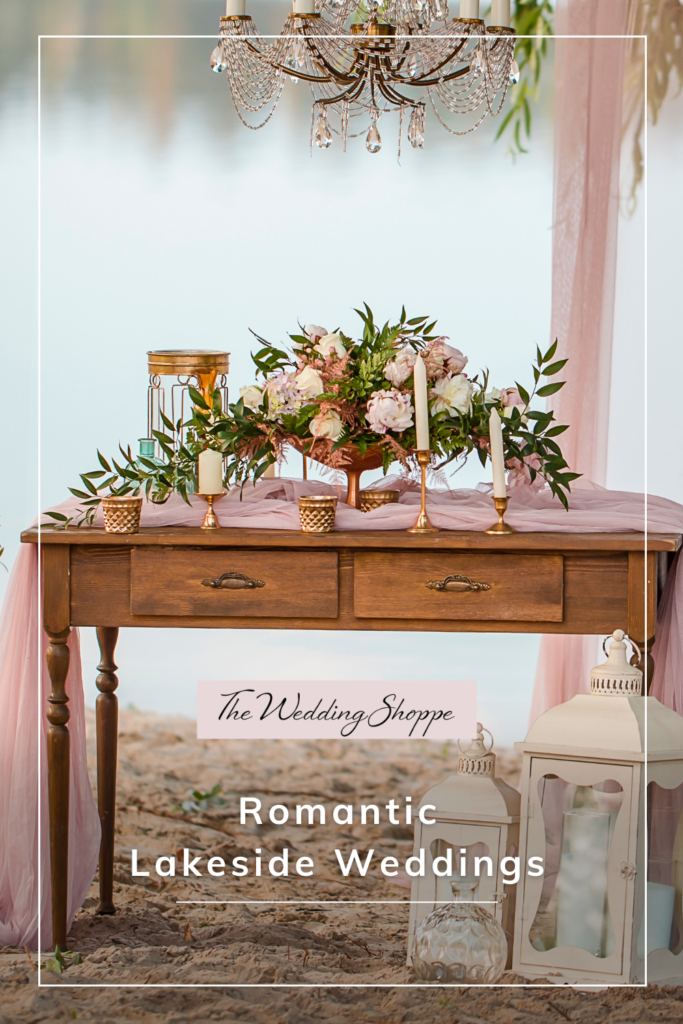 blog post graphic for "Romantic Lakeside Weddings"