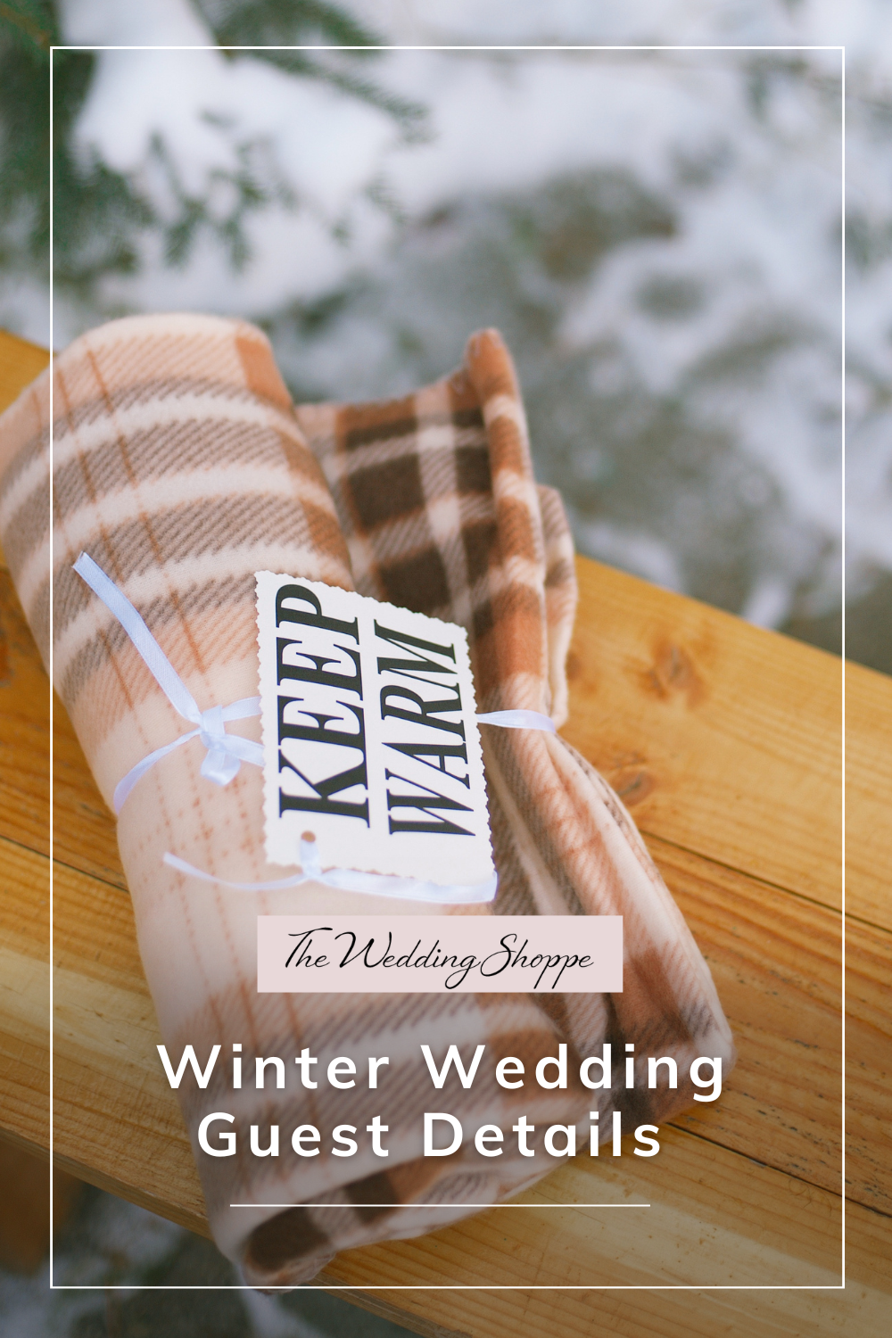 blog post graphic for "Winter Wedding Guest Details"