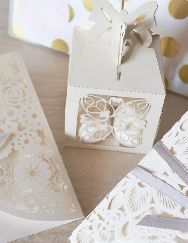wedding invitation boxes for a diy wedding