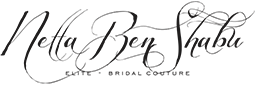 Netta Ben Shabu logo, wedding dress designer