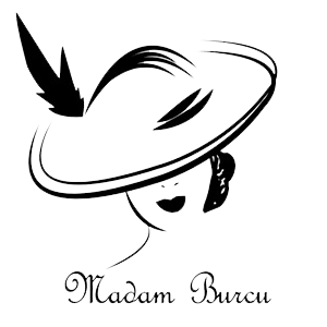 Madam Burcu logo, wedding dress designer