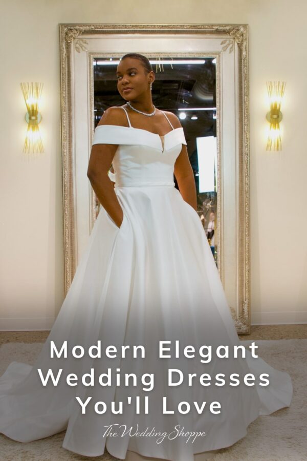 Modern Elegant Wedding Dresses You’ll Love | The Wedding Shoppe