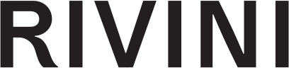 Rivini logo, wedding dress designer