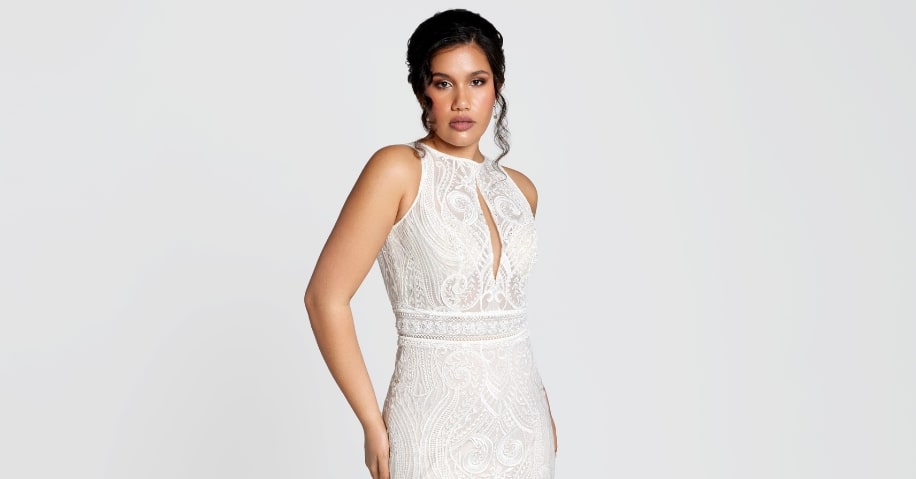 Timelessly Elegant Old Hollywood Inspired Wedding Gowns