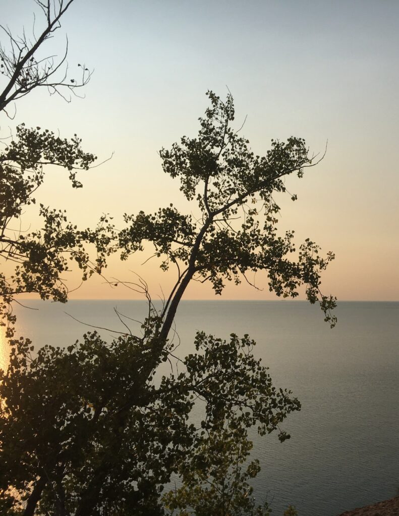 Sleeping Bear Dunes Natural Lakeshore near Detroit, Michigan