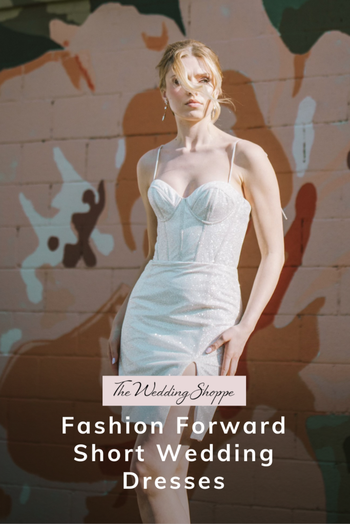 Our Favorite Fashion Forward Short Wedding Dresses