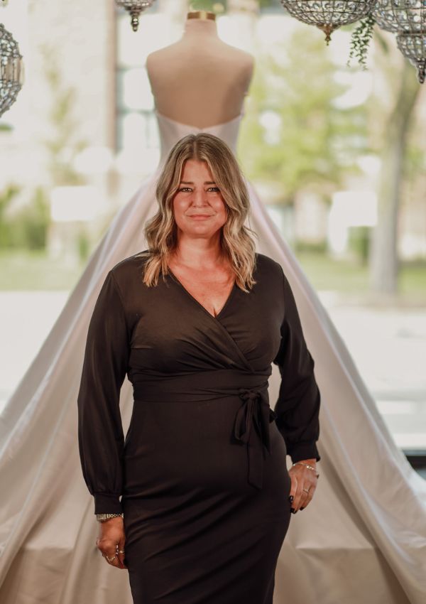 Danielle Simone, general manager of The Wedding Shoppe