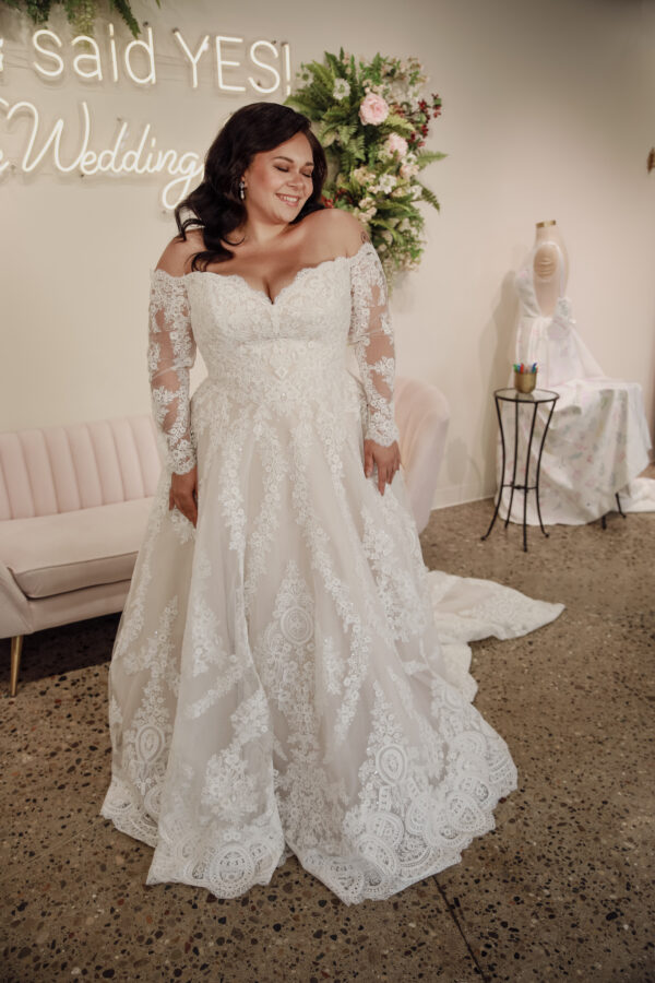 Wonderful Winter Plus Size Bridal Gowns | The Wedding Shoppe