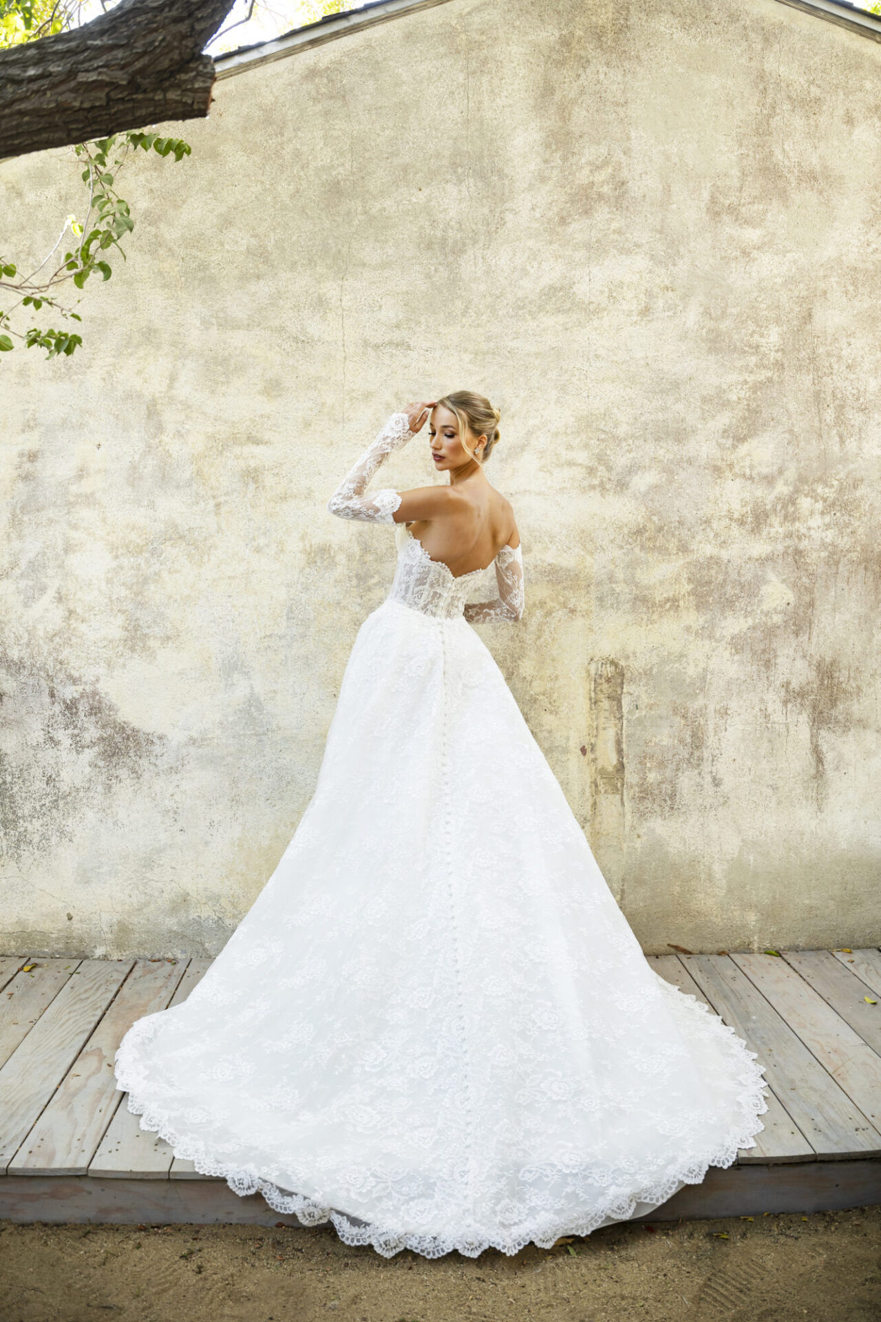 Estee Bridal Couture Francine back