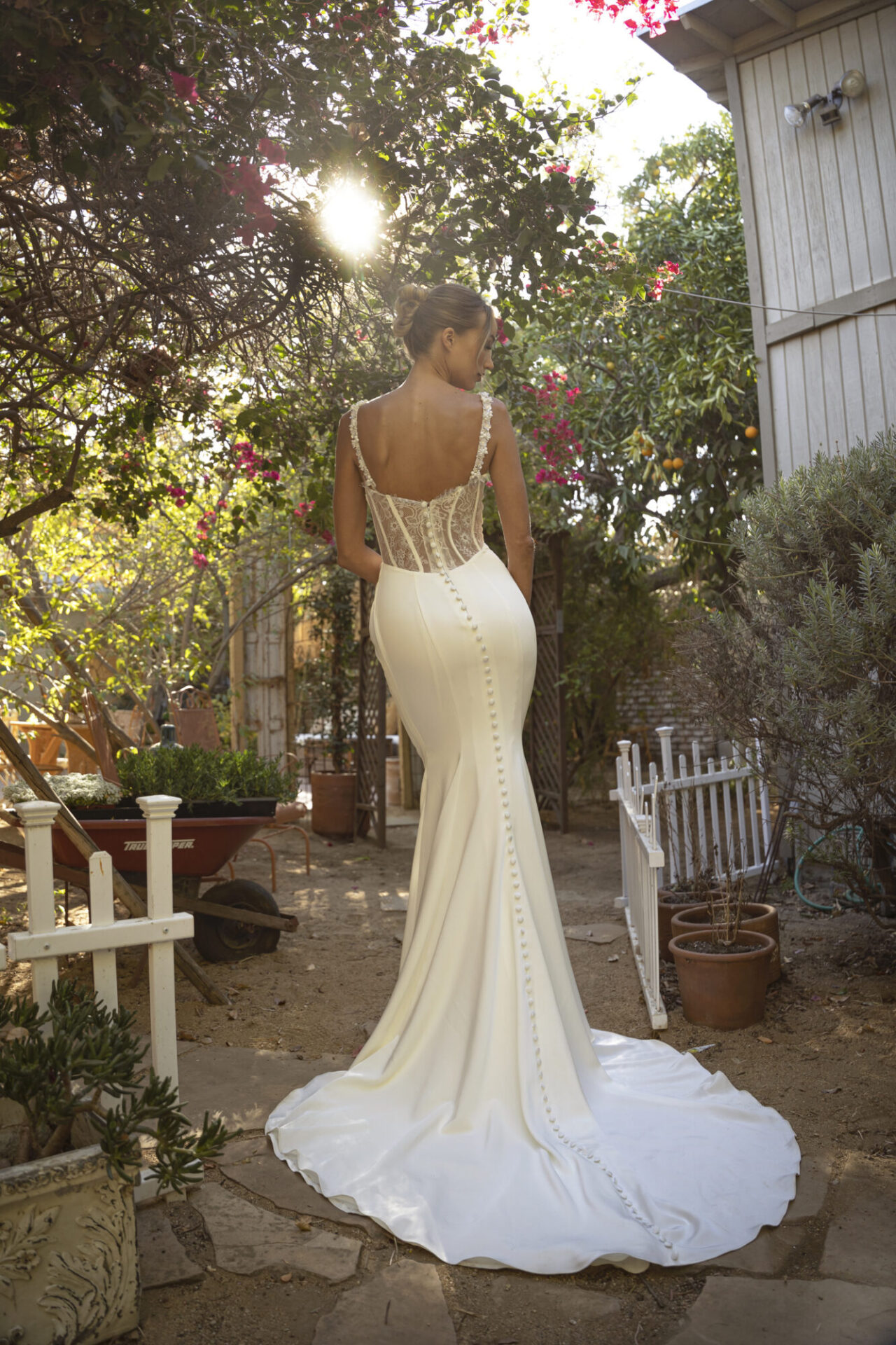 Estee Bridal Couture Willow back