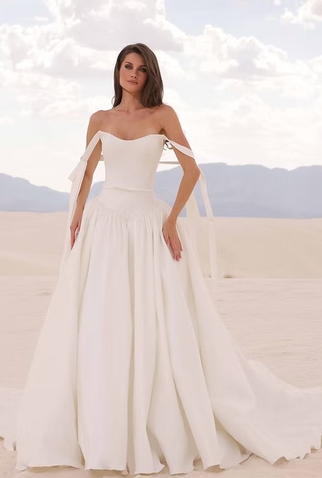 Say Yes to a Drop Waist Wedding Dress | The Wedding Shoppe