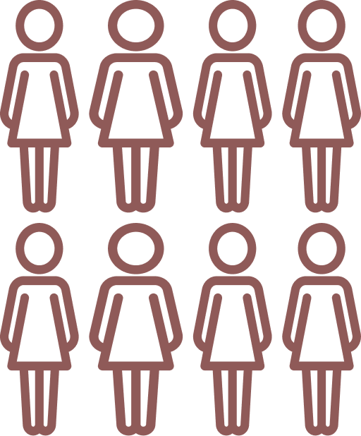 4-8 guests icon
